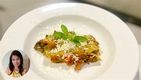 Baked Spinach Cannelloni with Pomodoro Sauce Recipe: How to Make Baked ...