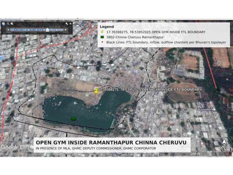 Satellite data reveal open-air gym slab was laid inside FTL boundary of ...