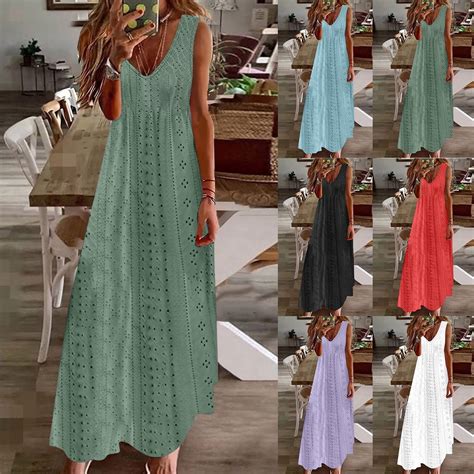 THDHVS Maxi Dresses for Women 2025,Women's Casual Dresses,Summer ...