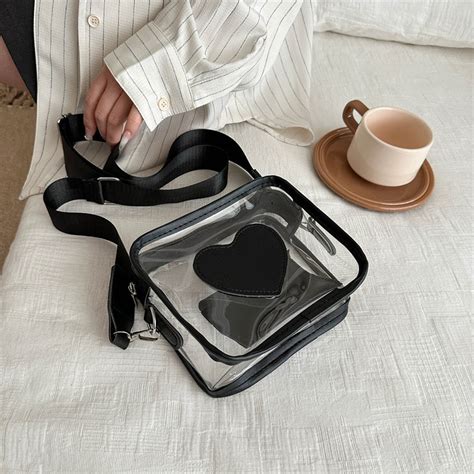 Transparent Love HandBag – The Elite Gallery - by Viexta