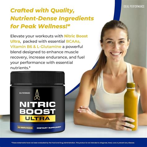 IDEALPERFORMANCE Nitric Boost Ultra Purple Powder, Nitric Boost Ultra ...
