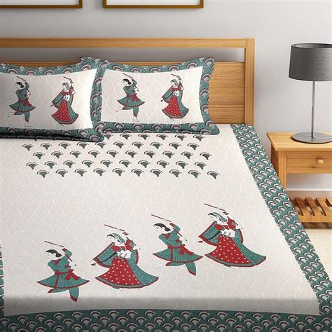 Living Roots Ethnic Rajasthani / Jaipuri / Sanganeri Block Print 100% ...