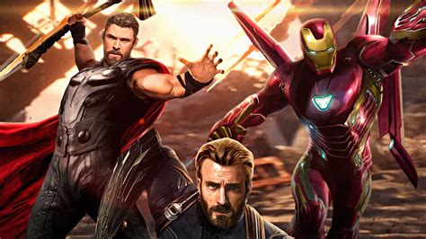 Avengers Infinity War Captain America Ironman Thor Wallpaper,HD ...
