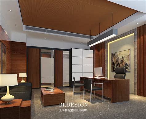 河南商丘国投中亚企业办公室设计-办公室设计,上海勃朗（BLD）空间设计有限公司