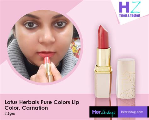 Lotus Herbals Lipstick For Glossy Lips Hz Tried & Tested Product Review ...