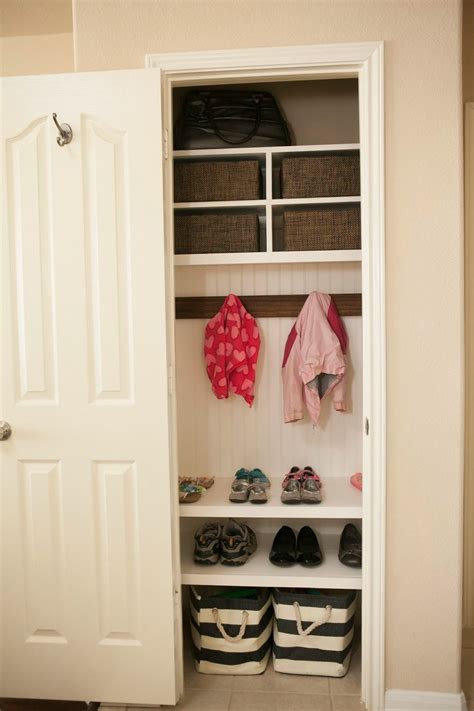 Small Hall Closet Organization Ideas