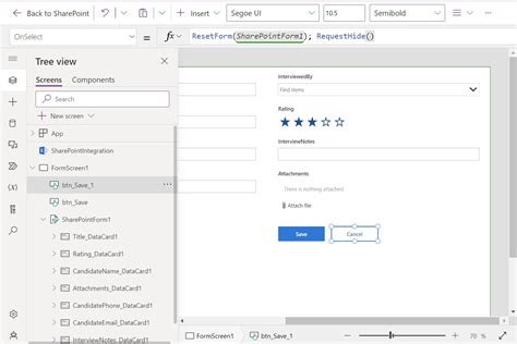 Create SharePoint List Form Power Apps with Multiple Columns 的图像结果