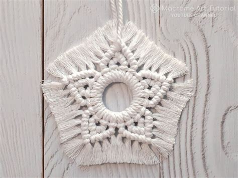 Image result for Easy Macrame Star Tutorial