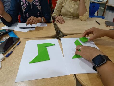 In House Training on Using Tangrams at Seth Anandram Jaipuria School ...