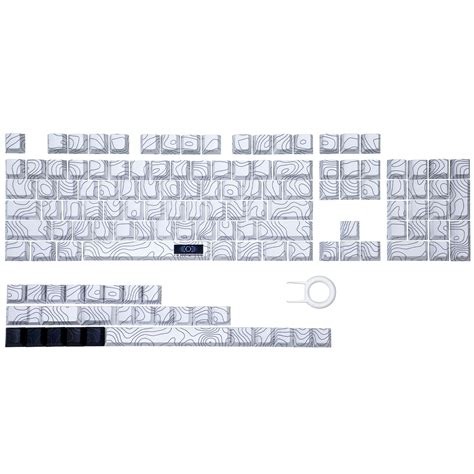 Buy dagaladoo Altitude line snowstone Side Printed PBT keycaps ...