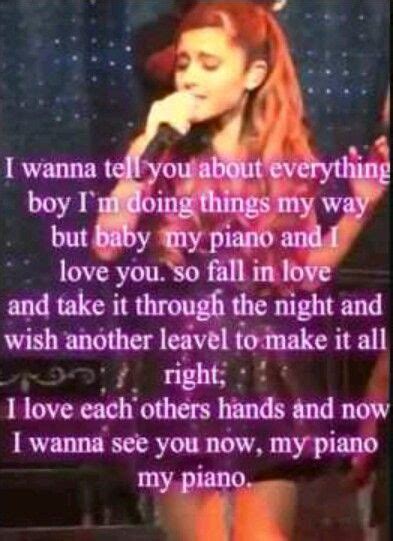 Pin on Ariana Grande Lyrics
