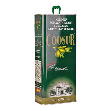 COOSUR OLIVE POMACE OIL 4 LTR TIN - SPANISH | Daraz.pk