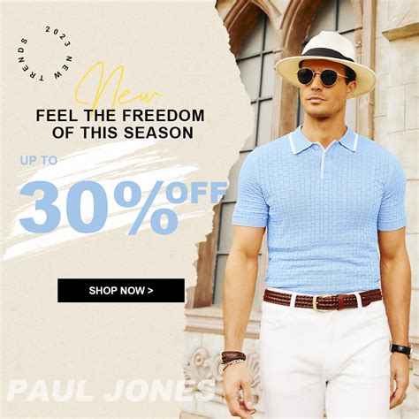 PJ Paul Jones-Men's clothing, shirts, jackets, coacts, pants, shorts