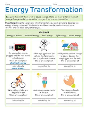 Energy Transformation 的图像结果