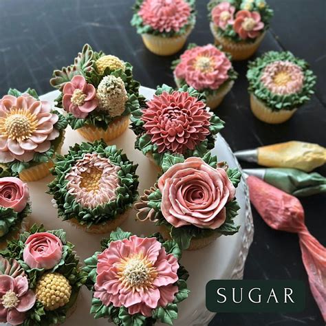Buttercream Floral Design Cupcake Class - Feb 23, The Penny, Mission ...