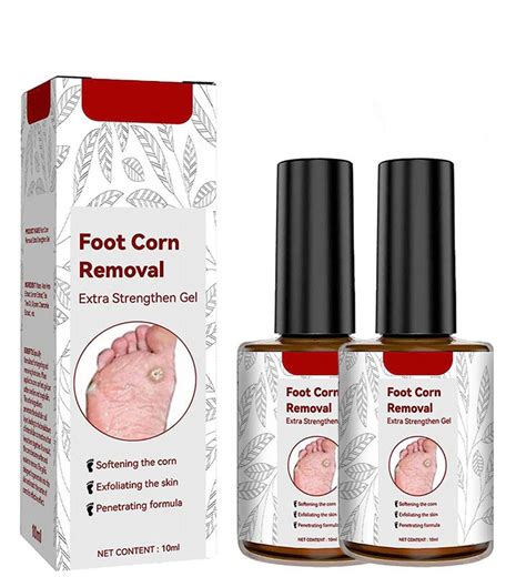 Foot Corn Removal Extra Strengthen Gel, Liquid Corn and Callus Remover ...