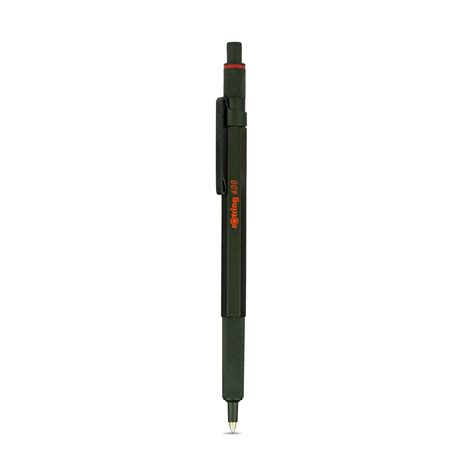 Rotring 600 Ballpoint Pen, Green Camouflage Barrel, 1.0mm Medium Point ...
