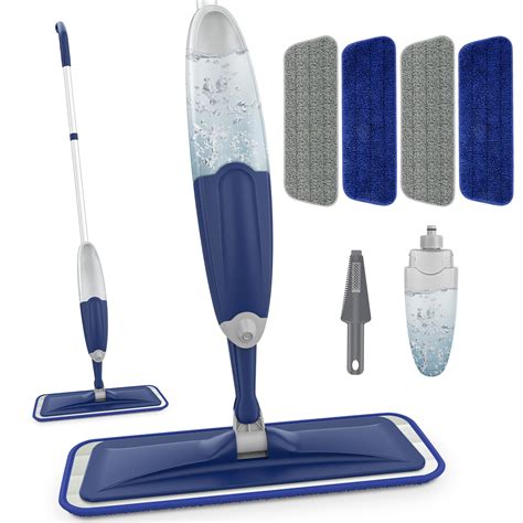 Spray Mops for Floor Cleaning, Hardwood Floor Mop Microfiber Wet Dry ...
