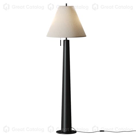 Floor Lamp West Elm Harold 3D model - GreatCatalog 111675