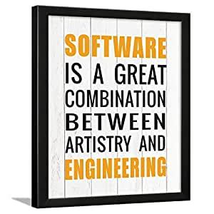 Chaka Chaundh - Coding Quotes Frames - Engineering Quotes Wall Frames ...