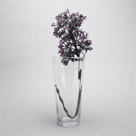透明系列玻璃花瓶家居玻璃花瓶摆件CDT00187(大）CDT00188(小）-花瓶批发-万菱购