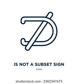 Image result for Example of Not Sub Set