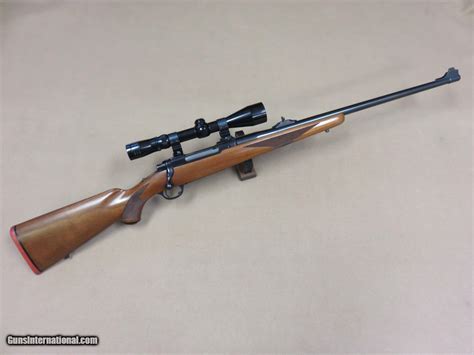 1972 Ruger Model 77 Rifle in .257 Roberts Caliber w/ Refield Scope ...