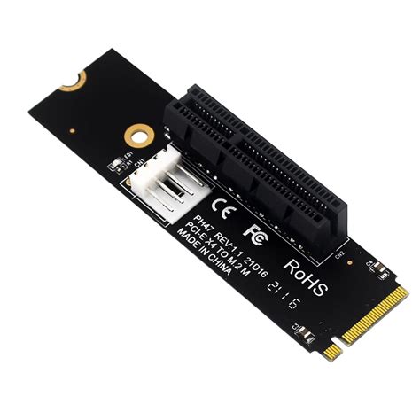 Amazon.in: Buy YIKAIEN NGFF M.2 M-Key to PCIe X4 Expansion Card Adapter ...
