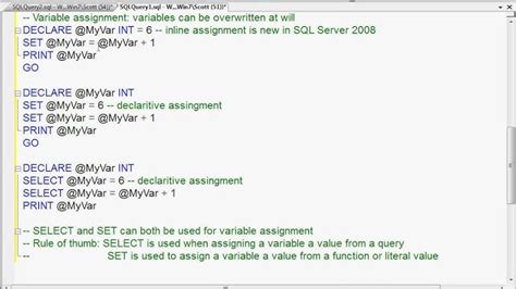 Declare in SQL 的图像结果