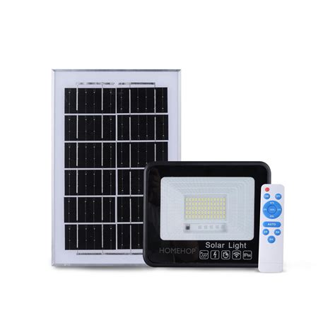 Homehop Solar Flood Light Outdoor 40 Watts Waterproof Automatic 108 LED ...
