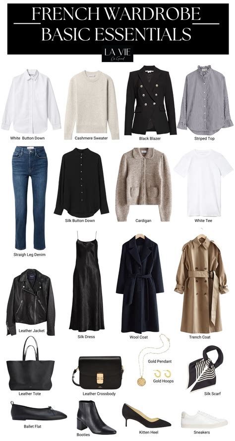 French wardrobe essentials you need – Artofit