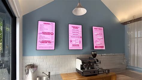 Restaurant Digital Signage 的图像结果
