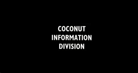 Image result for Monty Python How to Use Your Coconuts