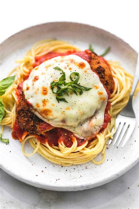 Breaded Chicken Parmesan Pasta at Lachlan Ricardo blog