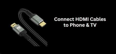 Enhancing Your Viewing Experience: Using HDMI Cables to Connect Your P ...