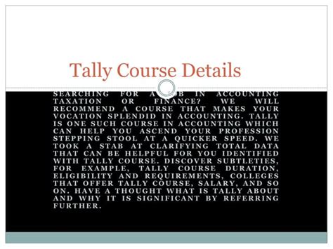 Image result for Tally Course Video Lesson