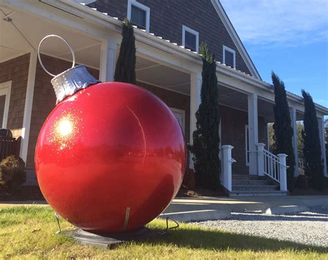 Giant Plastic Outdoor Christmas Ornaments at Elijah Gannon blog
