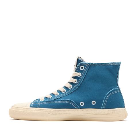 Maison MIHARA YASUHIRO PLANTS MATERIAL HI TOP SNEAKER ブルー （メゾンミハラヤスヒロ ...