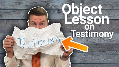 Image result for Sermon Object Lesson