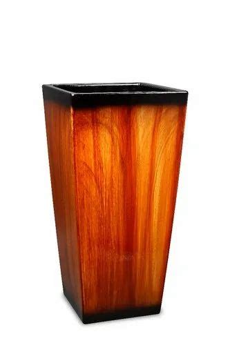 Fiber Planters - JAGUAR COOL-19" POT WOODEN Manufacturer from Loni