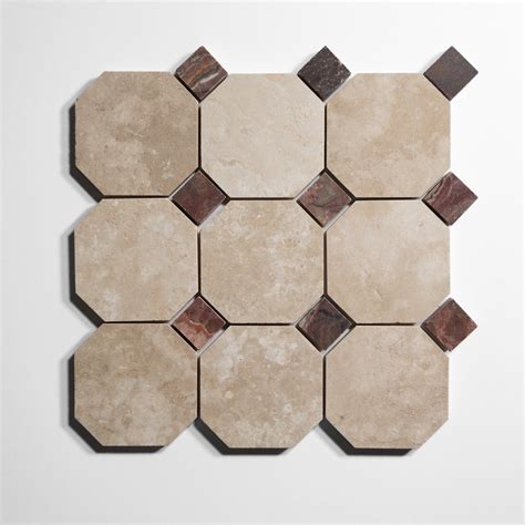 Durango 4 Octagon Tile - Nero St. Gabriel | Octagon tile, Natural ...