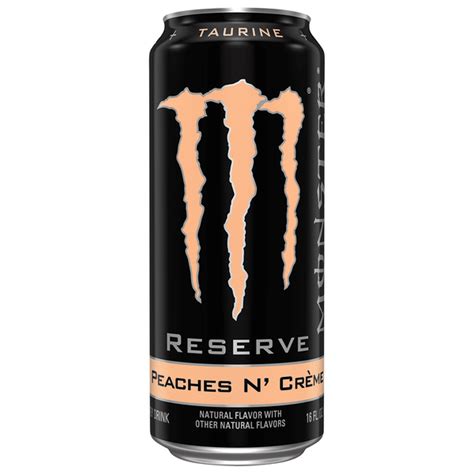 Monster Reserve Peaches N' Cream Energy Drink (16 fl oz) Delivery or ...