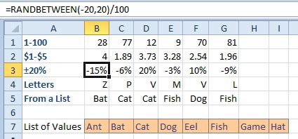 Image result for Random Function Excel