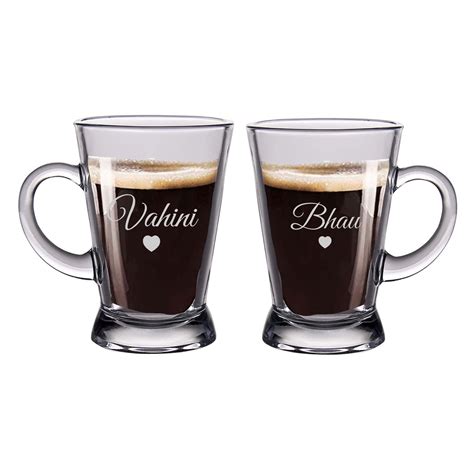 Buy Yaya Cafe™ Bhau and Vahini Tea Cups Set of 2 Online at Low Prices ...