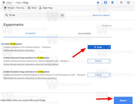 Image result for Add Back IE Mode Edge