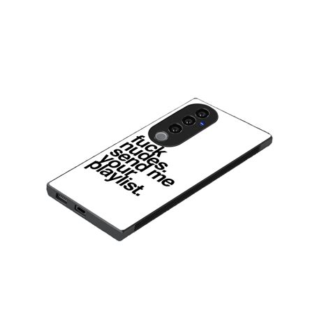 Playlist Phone Case for Vivo V40 Pro | Glass Case – Boujee