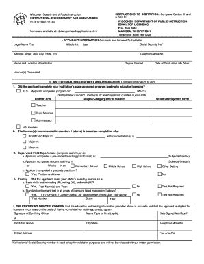 2014-2026 Form WI PI-1612 Fill Online, Printable, Fillable, Blank ...