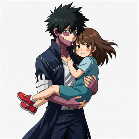 Dabi carry 4-years-old girl by dsshu on DeviantArt