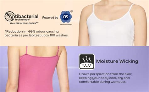 Buy Van Heusen Women Spaghetti - 100% Cotton - Anti Bacterial, Colour ...