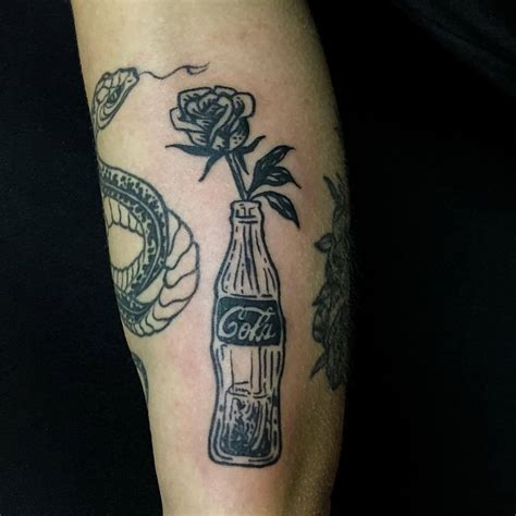 Cola Vase - tattoovorlagen24.com